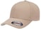 Flexfit Unisex Cotton Twill Fitted Baseball Cap Khaki SmallMedium