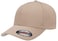 Flexfit Unisex Cotton Twill Fitted Baseball Cap Khaki SmallMedium