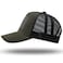 RONGJUN American Flag Trucker Hat Snapback Hat Baseball Cap for Men Women Breathable Mesh Side Adjustable Fit for Casual Wear OliveBlack