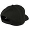 Armycrew Adjustable Solid Color Plain Cotton Polyester Blank Snapback Baseball Style Cap BLACK