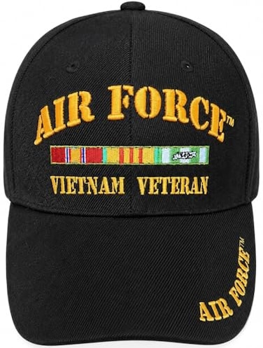 Artisan Owl Officially Licensed US Air Force Vietnam Veteran Embroidered Adjustable Baseball Cap