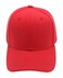 Top Level Baseball Cap Hat Men Women Classic Adjustable Plain Blank RED