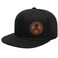 Chicken Noodles Flat Brim Hats for Men Gothic Style Skull Hat Leather Pattern HipHop Snapback Hat Skeleton Hats for Men