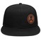 Chicken Noodles Flat Brim Hats for Men Gothic Style Skull Hat Leather Pattern HipHop Snapback Hat Skeleton Hats for Men