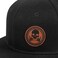 Chicken Noodles Flat Brim Hats for Men Gothic Style Skull Hat Leather Pattern HipHop Snapback Hat Skeleton Hats for Men