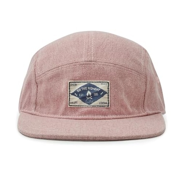 CLAPE Snapback 5 Panel Hat for Men Women Washed Cotton Flat Bill Baseball Cap Strapback Hip Hop Biker Board Cap