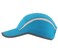 Connectyle Foldable Mesh Sports Cap with Reflective Stripe Breathable Sun Runner Cap Lake Blue