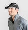 Connectyle Foldable Mesh Sun Cap Outdoor Sports Hat Breathable Sun Runner Cap with Reflective Trim Black