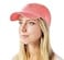 The Hat Cotton Baseball Cap Dad Hat Washed Low Profile Adjustable Hat for Men Women Casual Outdoor Running GolfCoral