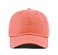The Hat Cotton Baseball Cap Dad Hat Washed Low Profile Adjustable Hat for Men Women Casual Outdoor Running GolfCoral