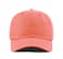 The Hat Cotton Baseball Cap Dad Hat Washed Low Profile Adjustable Hat for Men Women Casual Outdoor Running GolfCoral