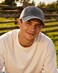Croogo Mesh Trucker Baseball Cap Unconstructed Washed Dad Hat Low Profile Cotton Mesh Cap Quick Dry Baseball CapBlackZM02