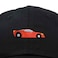 DALIX Race Car Hats Dad Hat Baseball Cap Embroidered Custom Cotton Caps in Black