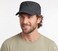 D&Y DY Unisex Cotton Distressed Layered Frayed Cadet Military Cap Dark Gray
