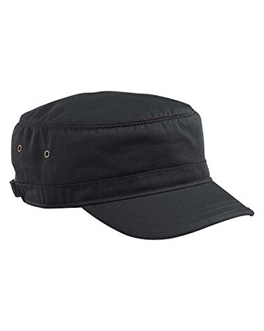 econscious SWEET250 100 Organic Cotton Twill Adjustable Corps Hat Black