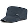 FASHIXD Mesh Military Cap Summer Army Hats for Men Quick Qry Short Bill Hat Cadet Cap Dark Gray