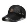 FASHIXD Summer Mesh Baseball Cap Unisex Trucker Hat for Outdoor Sports and Running 1Black