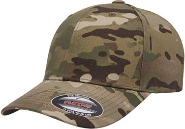 Flexfit Mens Multicam Baseball Cap Multicam SmallMedium