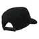OTTO Garment Washed Adjustable Army Cap Black OSFM