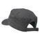 OTTO Garment Washed Heavy Stitching Army Cap Charcoal Grey OSFM