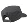 OTTO Garment Washed Heavy Stitching Army Cap Charcoal Grey OSFM