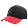 Gelante Adult Plain Baseball Cap Classic Adjustable Size for All Seasons 20001BlackRed1PC