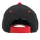 Gelante Adult Plain Baseball Cap Classic Adjustable Size for All Seasons 20001BlackRed1PC