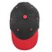 Gelante Adult Plain Baseball Cap Classic Adjustable Size for All Seasons 20001BlackRed1PC
