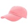 Gelante Baseball Cap Dad Hat 100 Cotton Polo Style Plain Blank Adjustable Size 1812LightPink1PC