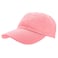 Gelante Baseball Cap Dad Hat 100 Cotton Polo Style Plain Blank Adjustable Size 1812LightPink1PC