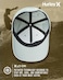 Hurley Mens Baseball Cap Lightweight Curved Bill H2O Dri Fitted Caps for Men Size LargeXLarge Mystic Stone