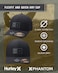 Hurley Mens Caps Phantom Flexfit Baseball Cap Fitted Hats for Men SXL Size LargeXLarge Black