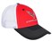 JH DESIGN GROUP Mens Chevy Corvette C8 Logo Cap Adjustable Red White Hat