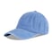 LANGZHEN Unisex Baseball Cap 100 Cotton Fits Men Women Washed Denim Adjustable Dad HatSky Blue One Size