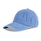 LANGZHEN Unisex Baseball Cap 100 Cotton Fits Men Women Washed Denim Adjustable Dad HatSky Blue One Size