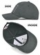 LCZTN 2 Pack American Flag Baseball Cap for Men WomenLow Profile USA Plain Dad Hat BlackGrey