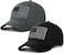 LCZTN 2 Pack American Flag Baseball Cap for Men WomenLow Profile USA Plain Dad Hat BlackGrey
