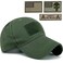 Loneshark Tactical Camo Hat with American Flag Skull Patch ArmyAquaLG