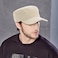 Malaxlx 2 Pack Beige Cadet Army Cap Military Hat for Men Women Adjustable Cotton Flat Top