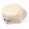 Malaxlx 2 Pack Beige Cadet Army Cap Military Hat for Men Women Adjustable Cotton Flat Top