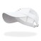 Grace Folly Mens Baseball Cap in Cool Dad Hat Design with Mesh to Stay Cool at The Beach in Summer White