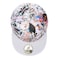 Quanhaigou New Snapback Hat Men Women Flat Bill Visor Caps Hiphop Adjustable Baseball Cap Beige