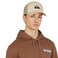 Quiksilver Mens Premium Cotton Adjustable Snap Back Logo Baseball Cap Taupe One Size