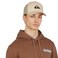 Quiksilver Mens Premium Cotton Adjustable Snap Back Logo Baseball Cap Taupe One Size