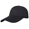 Sportmusies Ajustable Extra Long Bill Baseball Cap Men Women 100 Cotton Visor Hat Black