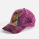 The Mountain Abyssinian Baseball Cap Hat Purple Adjustable