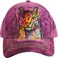 The Mountain Abyssinian Baseball Cap Hat Purple Adjustable