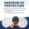 TrailHeads Mens Running Cap with UV Protection Lightweight Quick Drying Performance Sports Hat UPF 50 Adjustable Fit Black