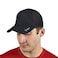 TrailHeads Mens Running Cap with UV Protection Lightweight Quick Drying Performance Sports Hat UPF 50 Adjustable Fit Black
