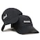 Trendy Apparel Shop Mom and Dad Soft Cotton Couple 2 Pc Cap Set Black Black